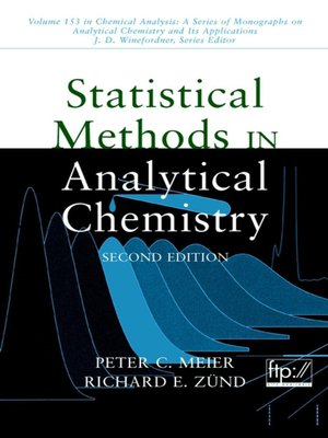 cover image of Statistical Methods in Analytical Chemistry